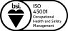 Accreditation BSI Assurance Mark ISO 45001 Black Logo