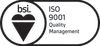Accreditation BSI Assurance Mark ISO 9001 KEYB Logo
