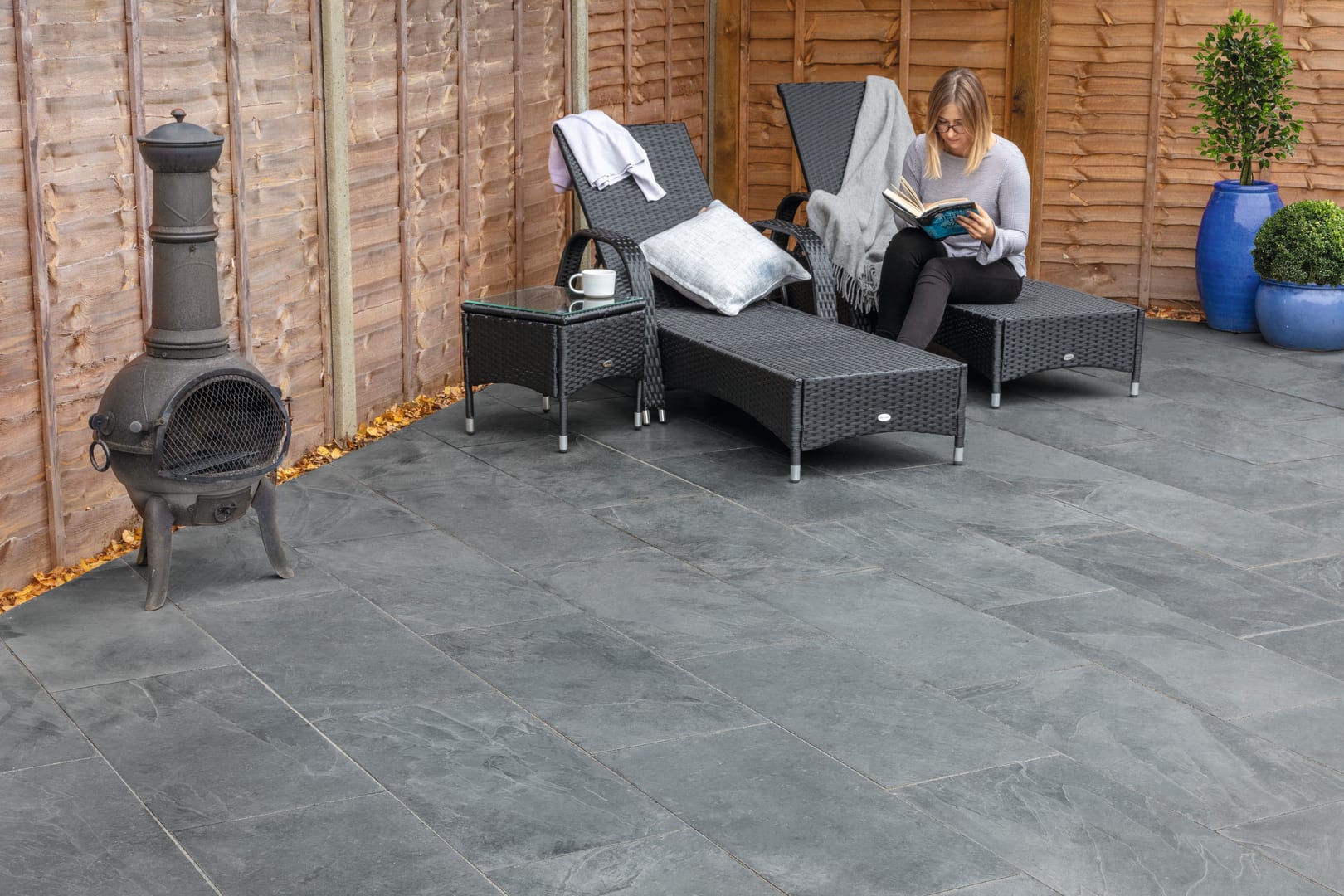 Fairstone Slate Casarta Paving Marshalls These slate garden steps create a contemporary look and are made using quality slate. fairstone slate casarta paving marshalls