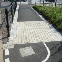 cycleway tactile paving