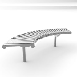 m3 curved bench