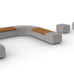 Metrolinia Modular Concrete Seating | Marshalls