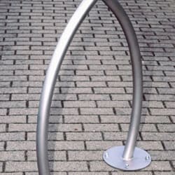 sineu graff wishbone steel and stainless steel cycle stand