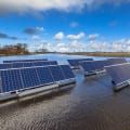 The power of floating solar farms