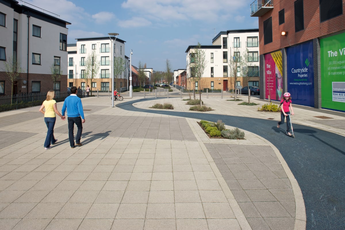 Social Housing, New Broughton Salford Case Study Marshalls