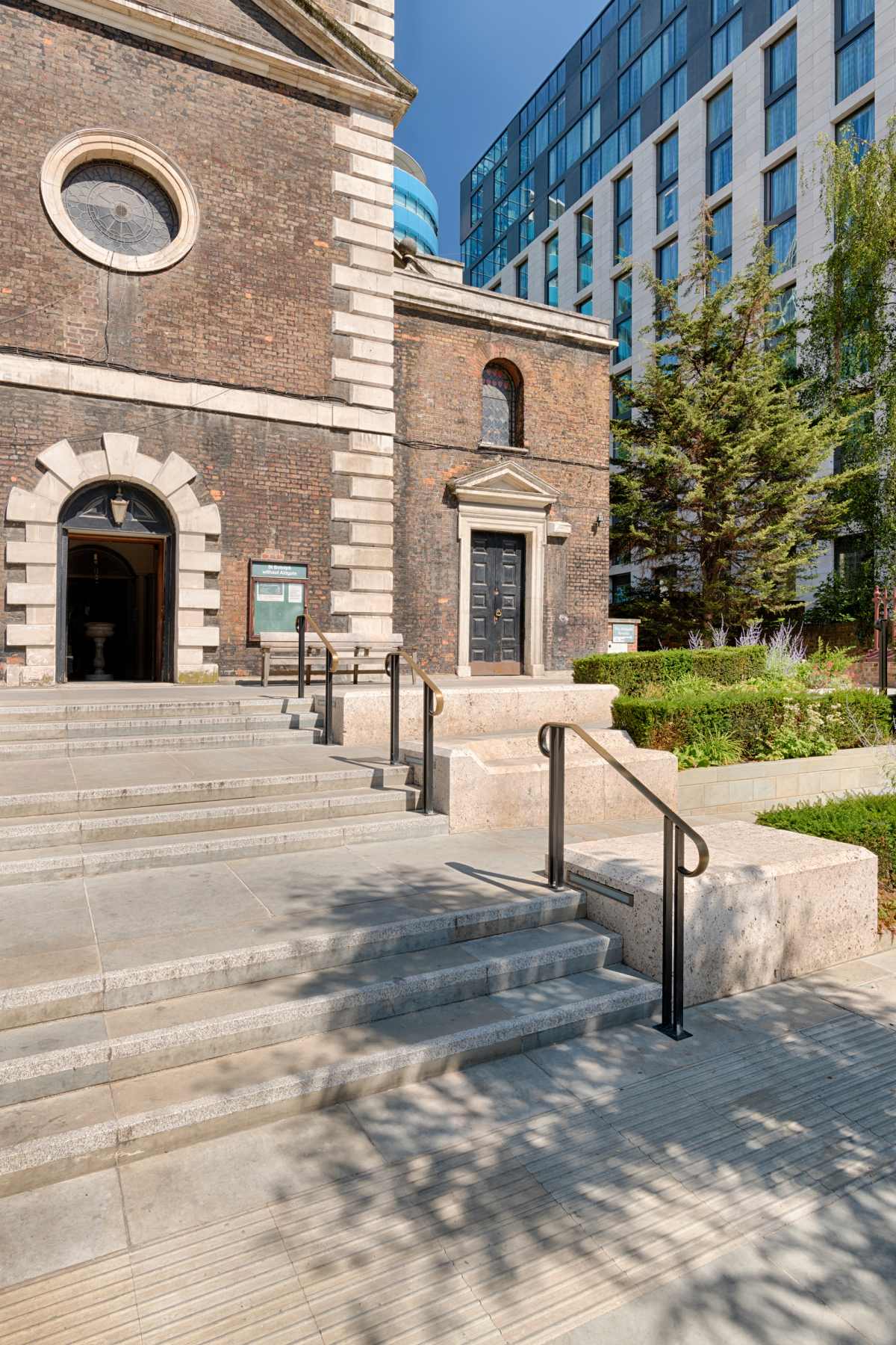 Aldgate Square and St Botolph’s Church, London