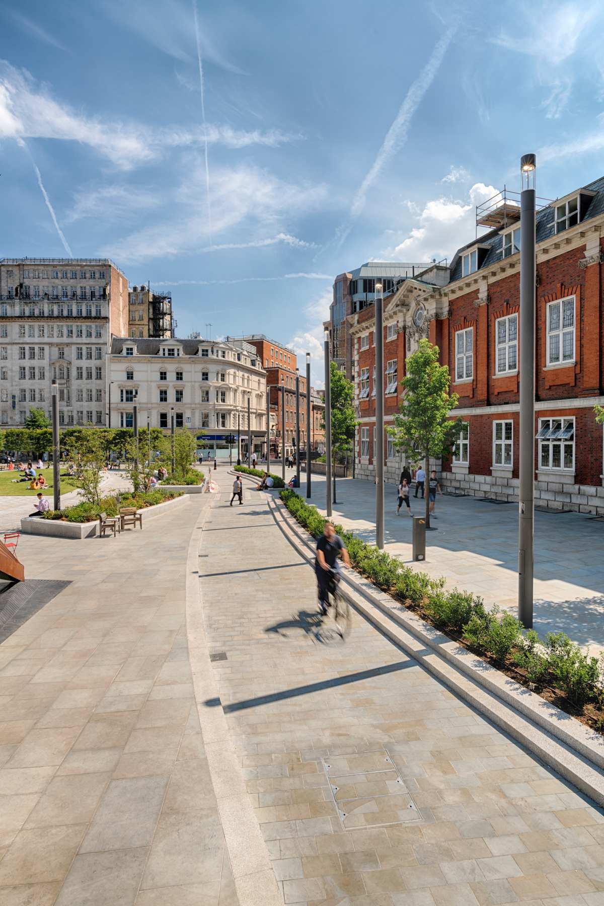 Aldgate Square and St Botolph’s Church, London