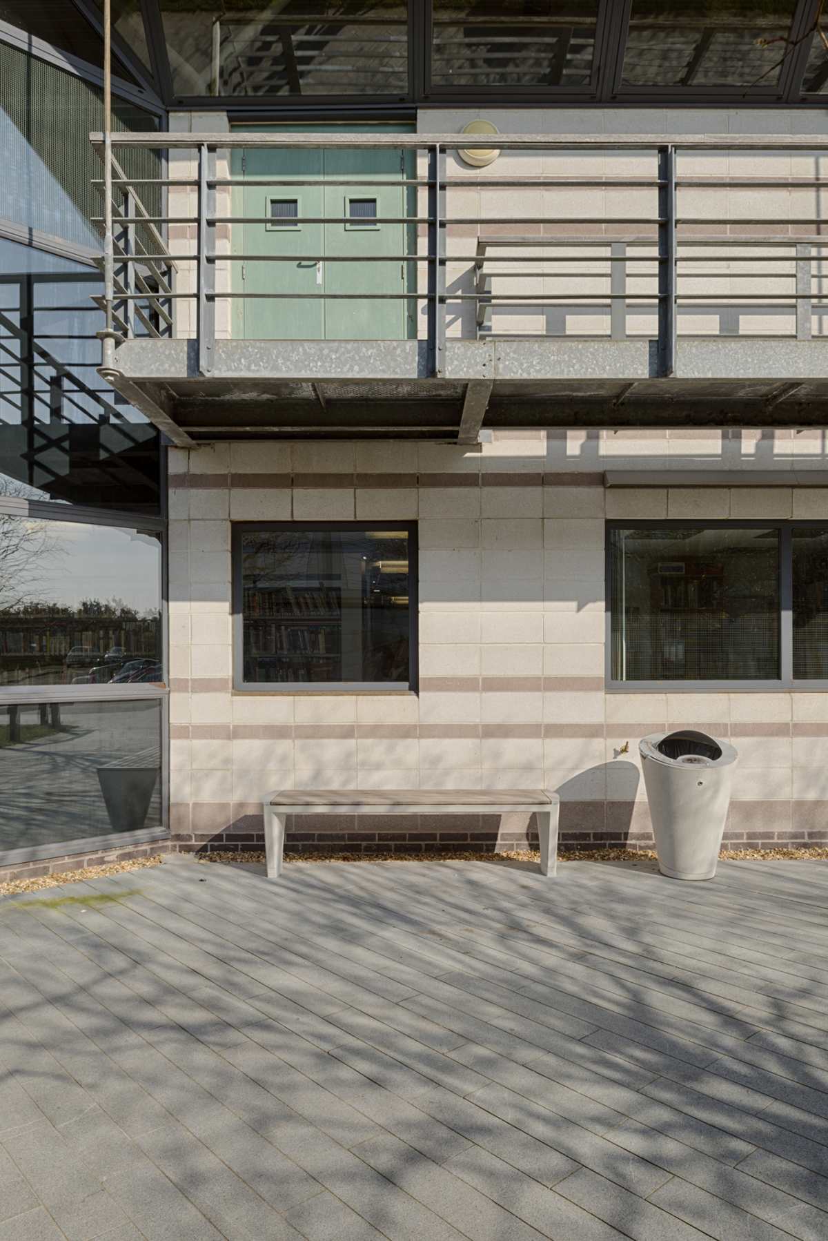 Coda Litter Bin and Bench, Poole