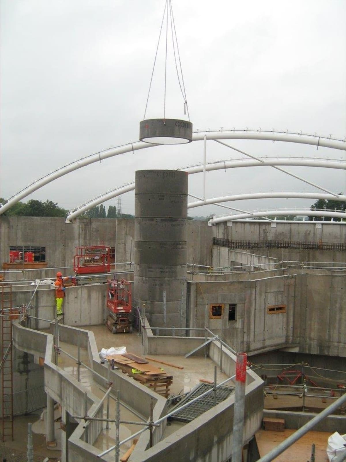 Precast Ventilation Shafts supplied to Zoo
