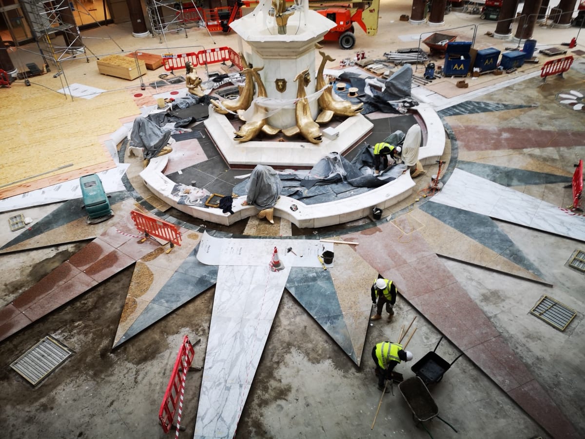 Barton Square, Manchester Case Study Marshalls