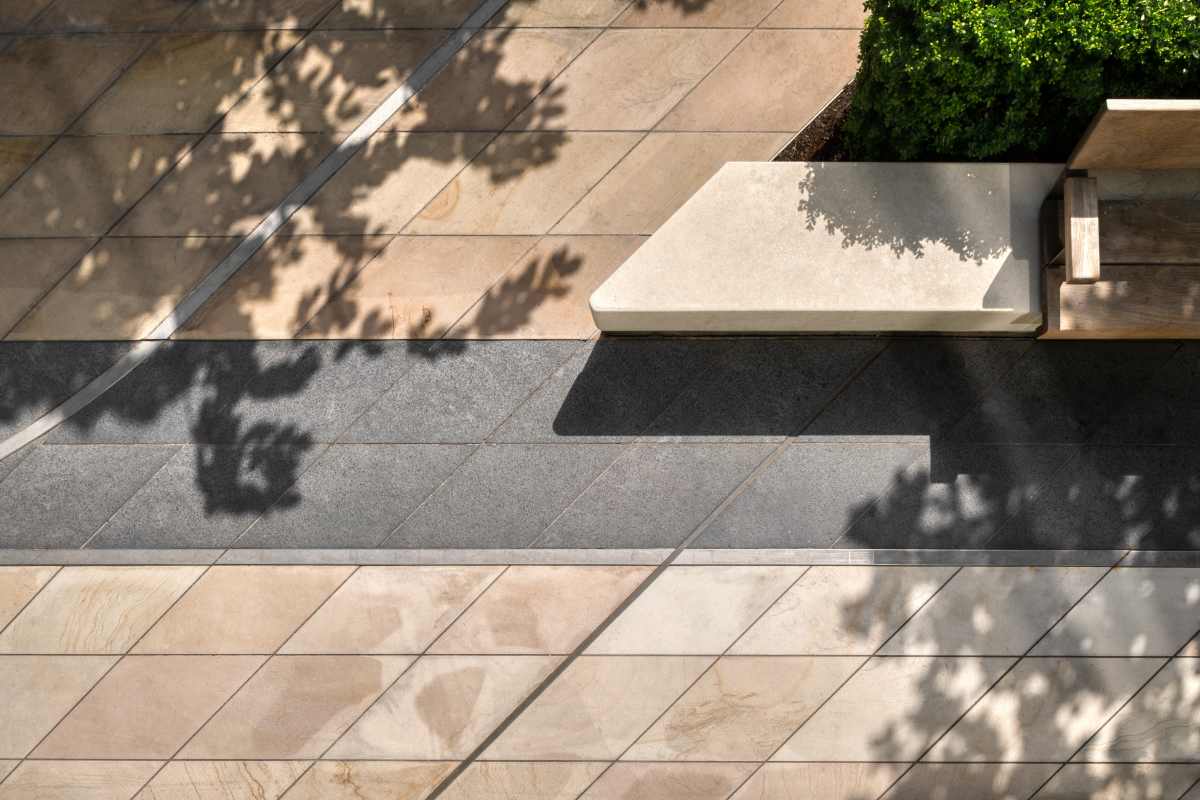 International Quarter London - Indian Sandstone