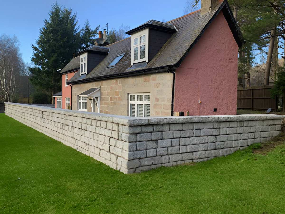 Ballater Retaining Wall