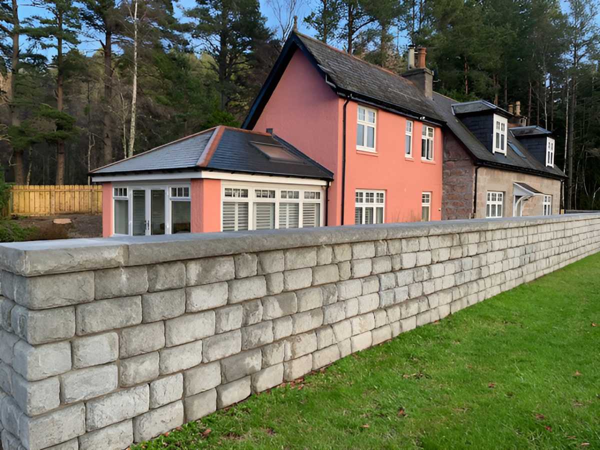 Ballater Retaining Wall