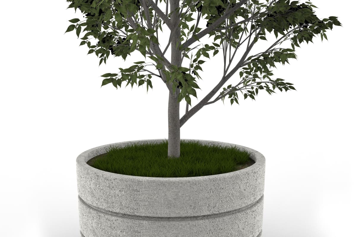 boulevard circular planter 1200mm