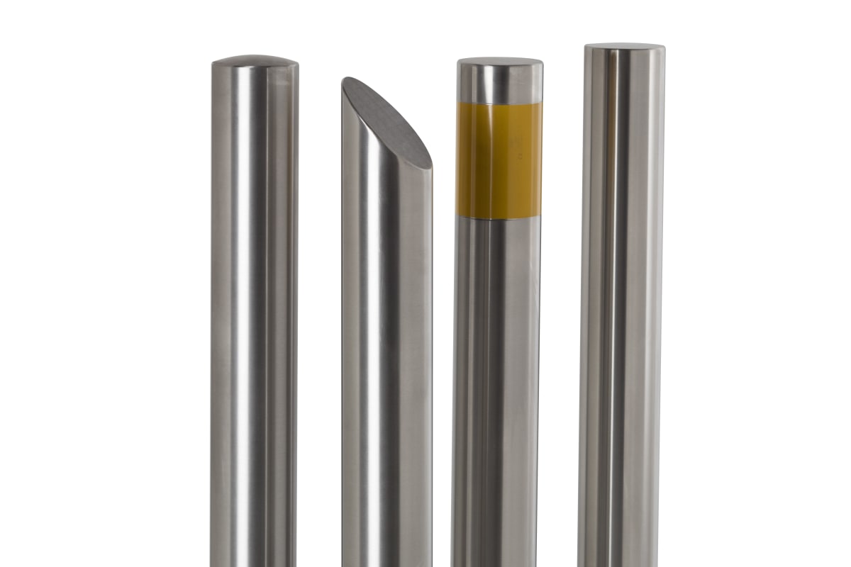 essentials 304 stainless steel bollards brushed satin finish