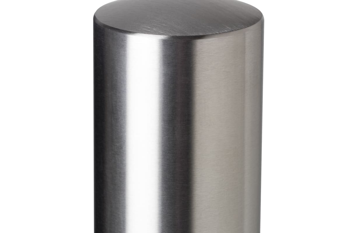 essentials 304 stainless steel semi dome top bollard