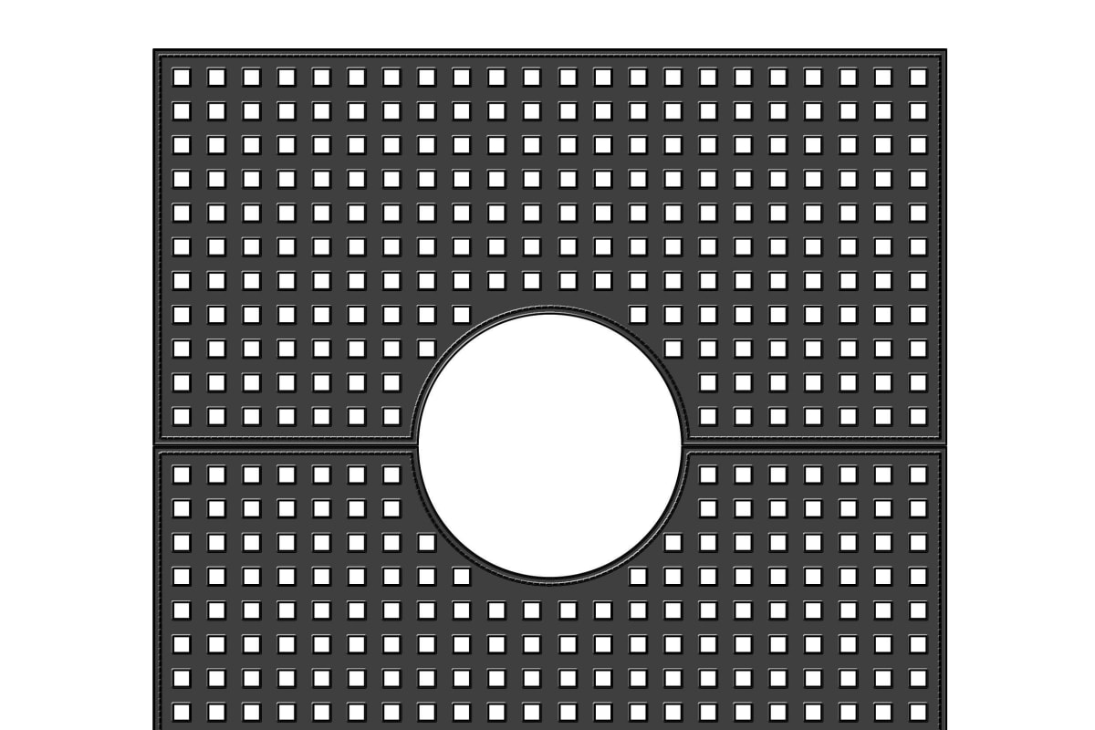 ferrocast 58p series polyurethane tree grille