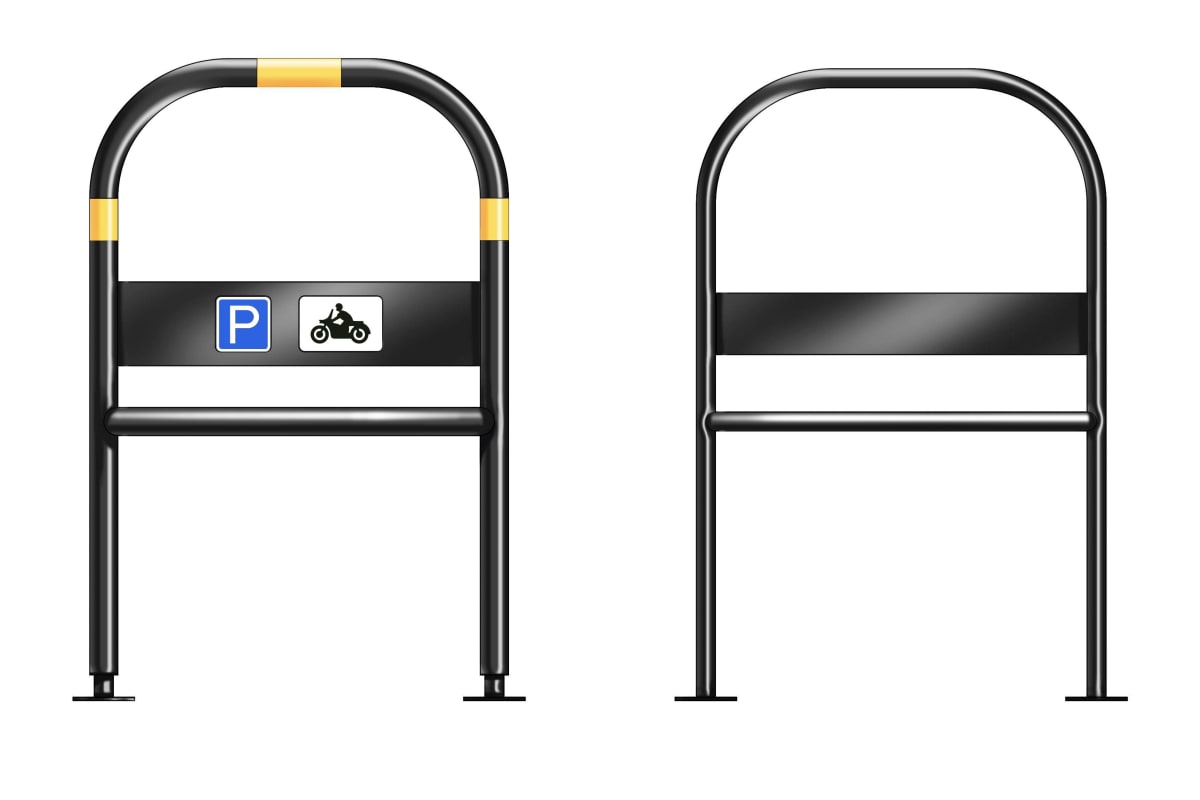 ferrocast red route polyurethane motorcycle stand