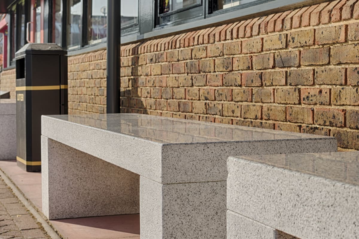 geoform simple 2000 bench contemporary style