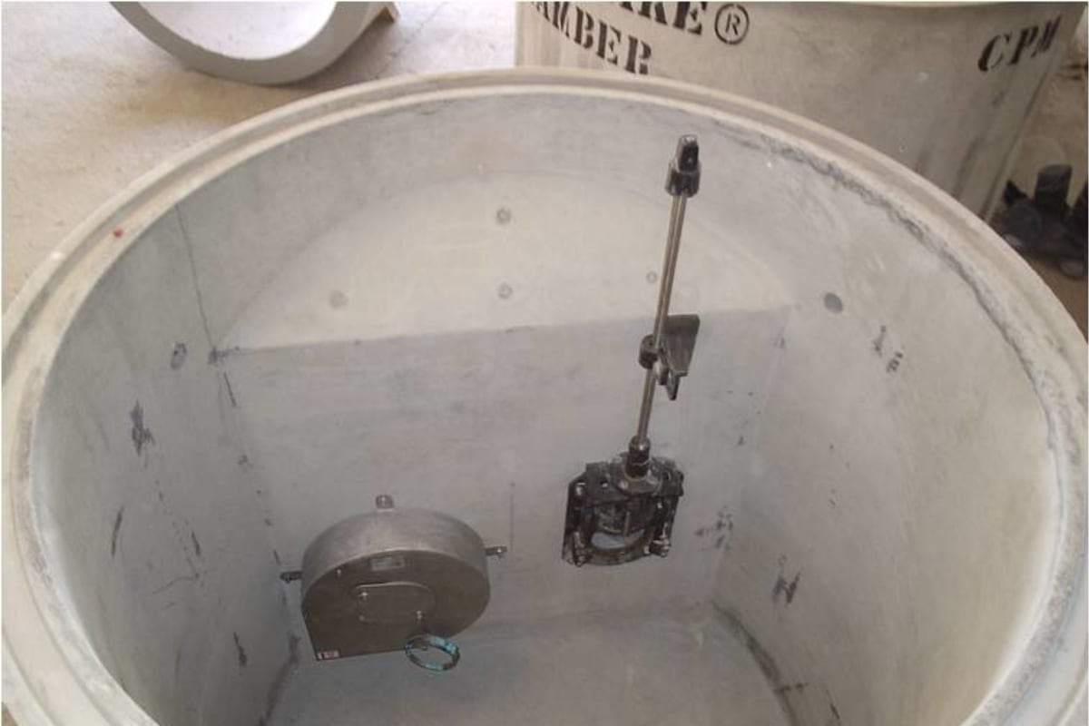 hydrobrake penstock chamber