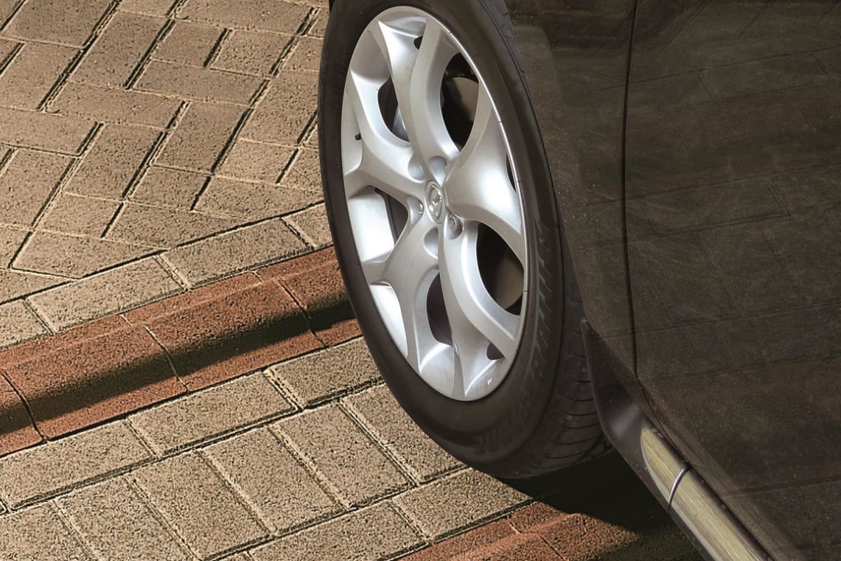 keycheck rumble strip and deterrent concrete paving