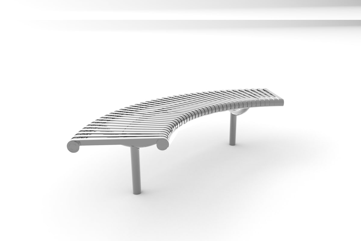 m3 curved bench