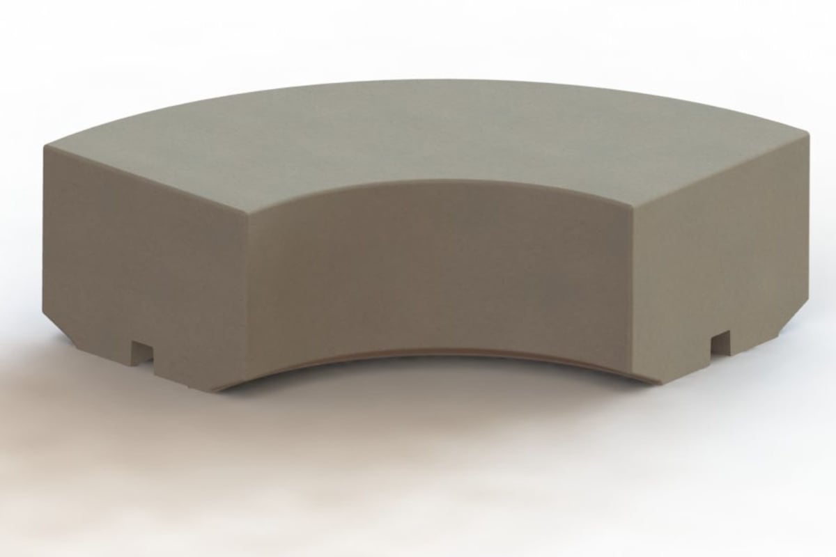 metrolinia radiused corner block