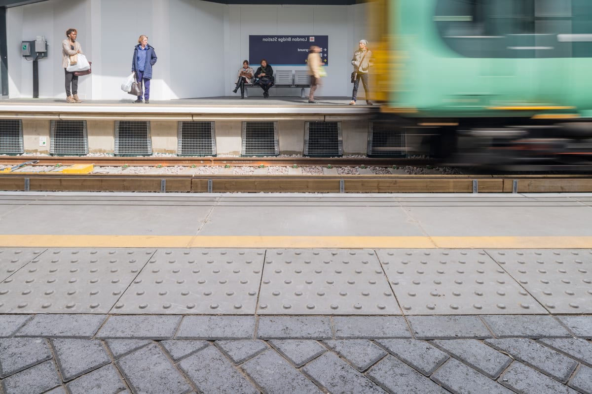 a100 coping unit platform edge tactile