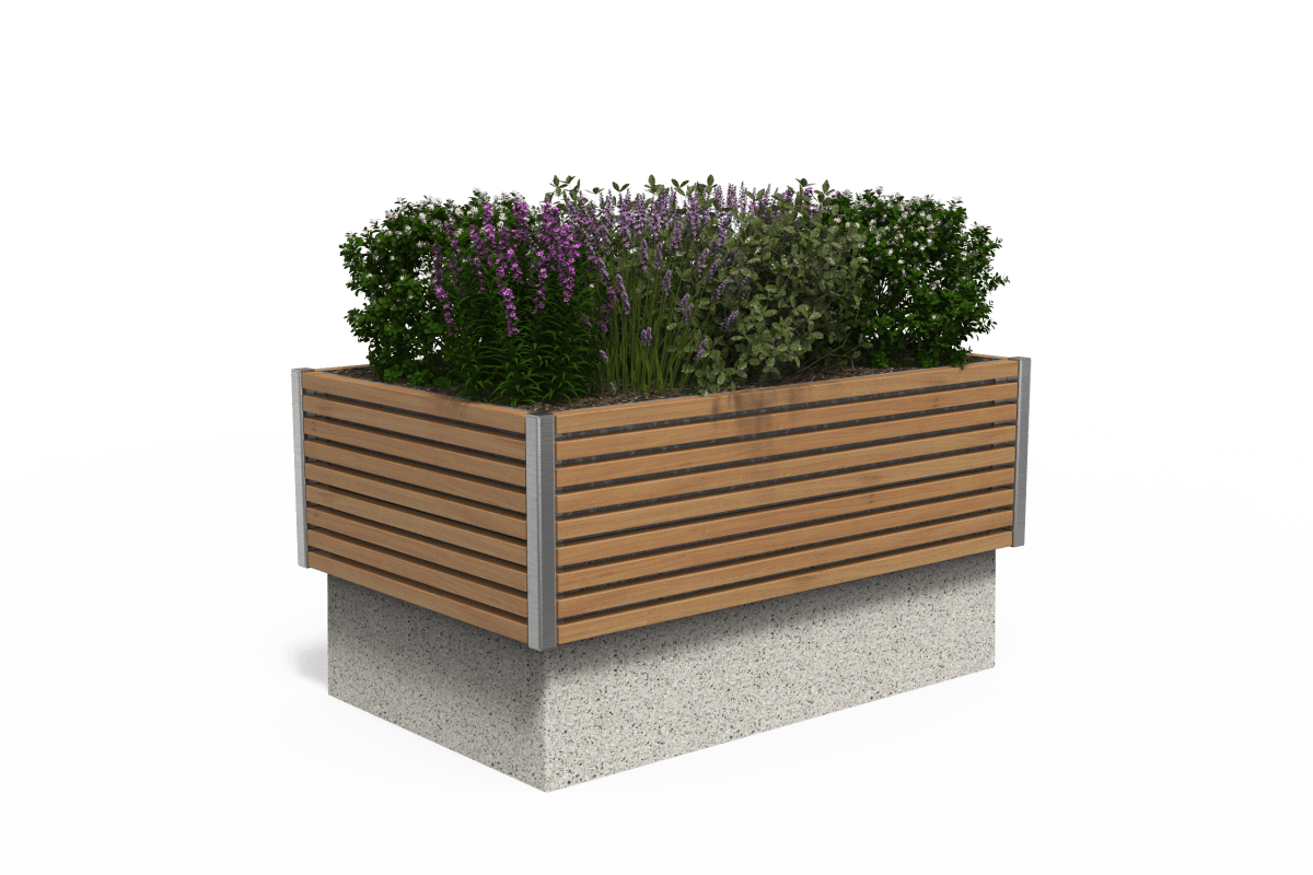 rhinooguard rhinoblok timber planter