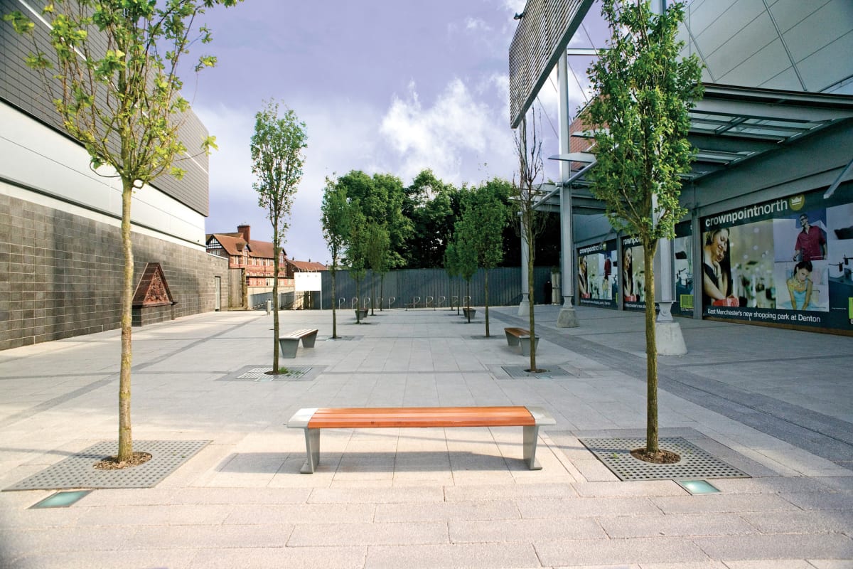 sineu graff rendezvous benches and pennant cycle parking