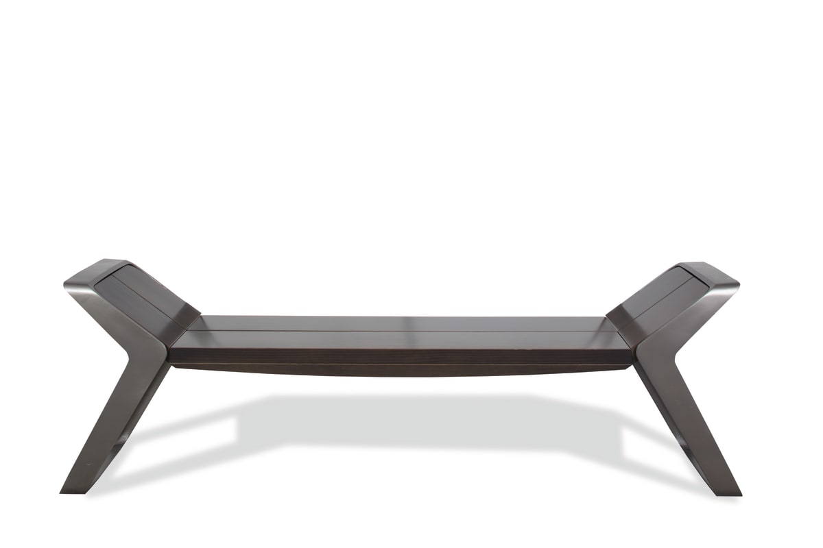 stratic bench - front view - onyx & quartz