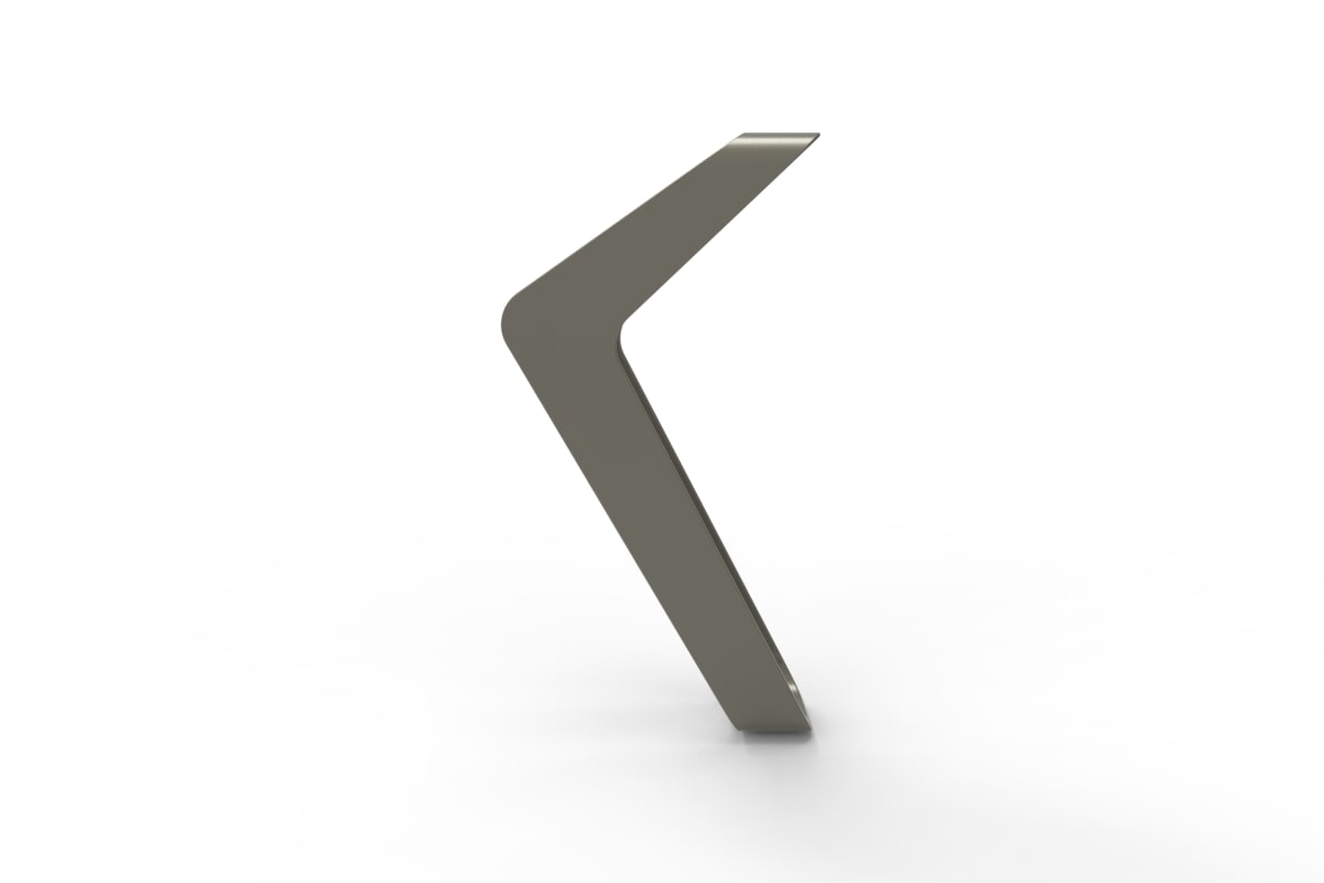 stratic cycle stand - front view - quartz