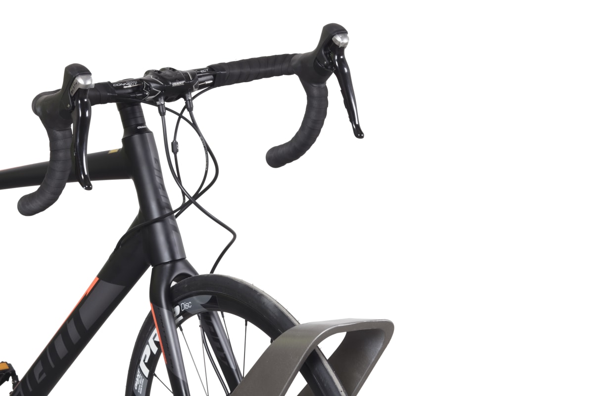 stratic cycle stand with bike - quartz