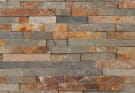 Stoneface Drystack Walling - Copper Slate