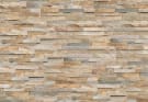 Stoneface Drystack Walling - Harvest Mix Quartzite