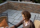 Stoneface Drystack Veneer Walling - Copper Slate