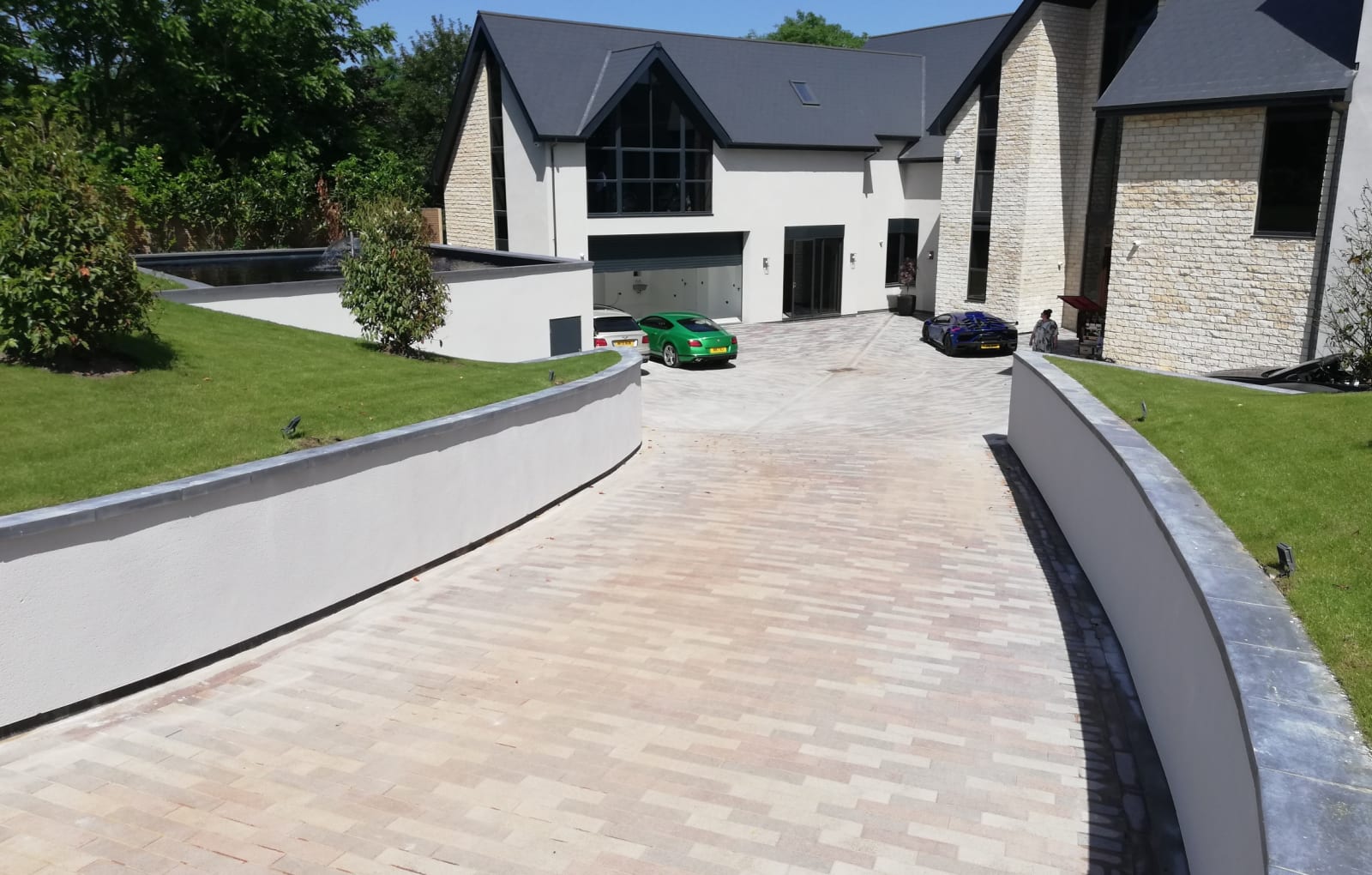Marshalls Driveline Metro mix colours block paving