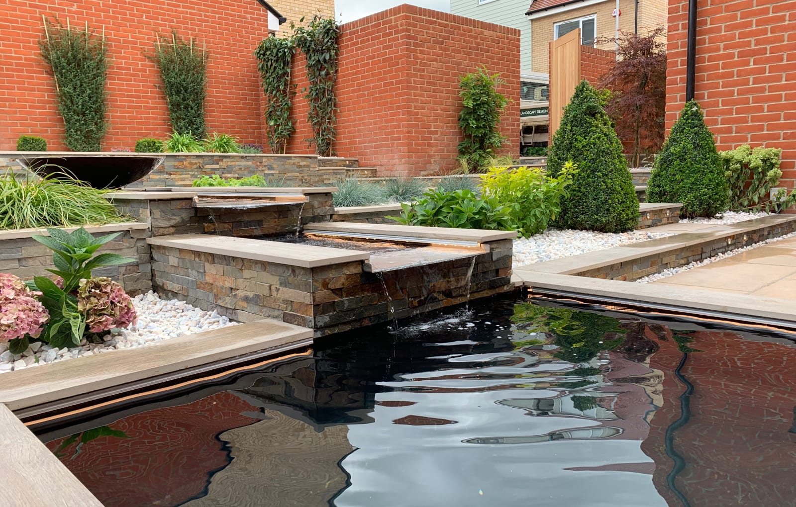 Marshalls Symphony Tumbled garden paving