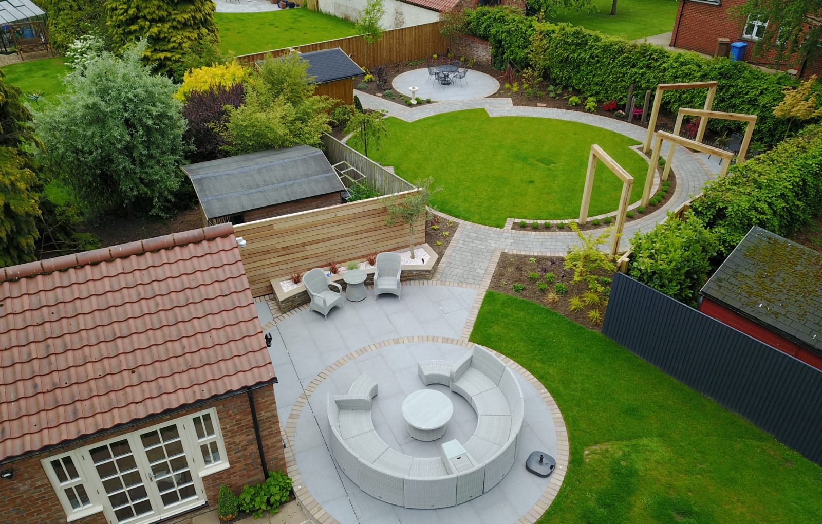 Marshalls Drivesett Savanna and Symphony garden paving