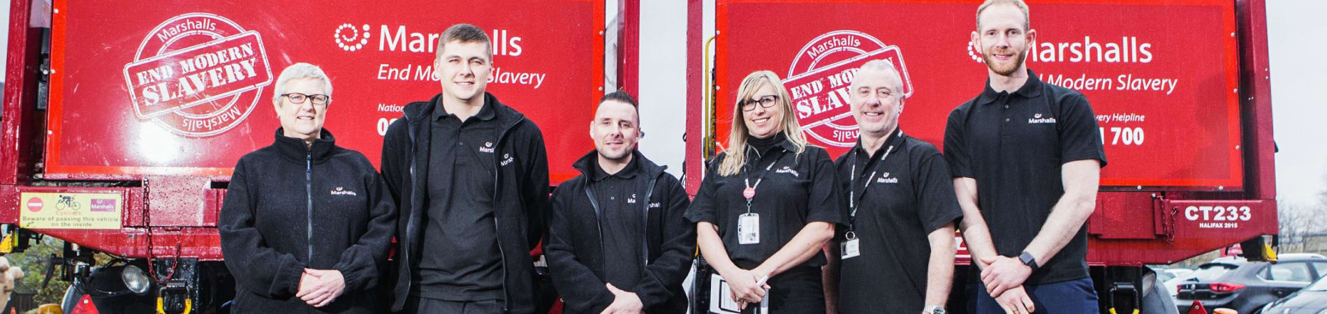 Marshalls Front Line Staff Working to End Modern Slavery