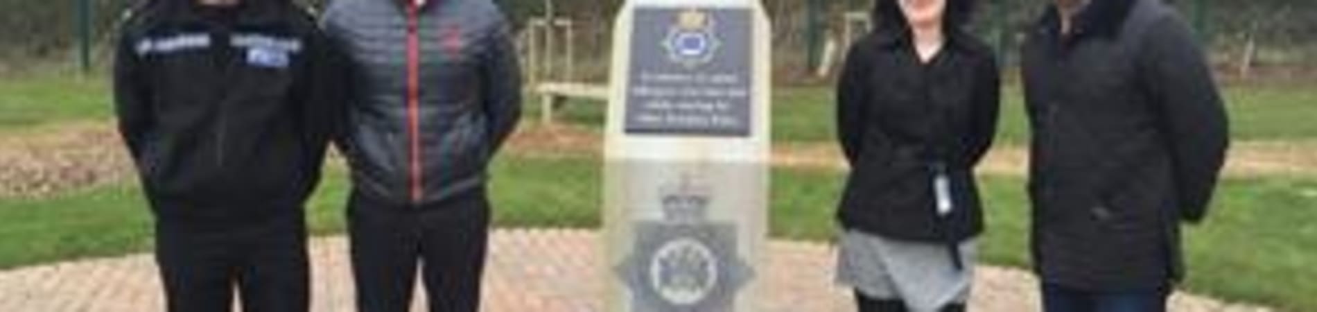 Natural Stone Memorial for West Yorkshire Police