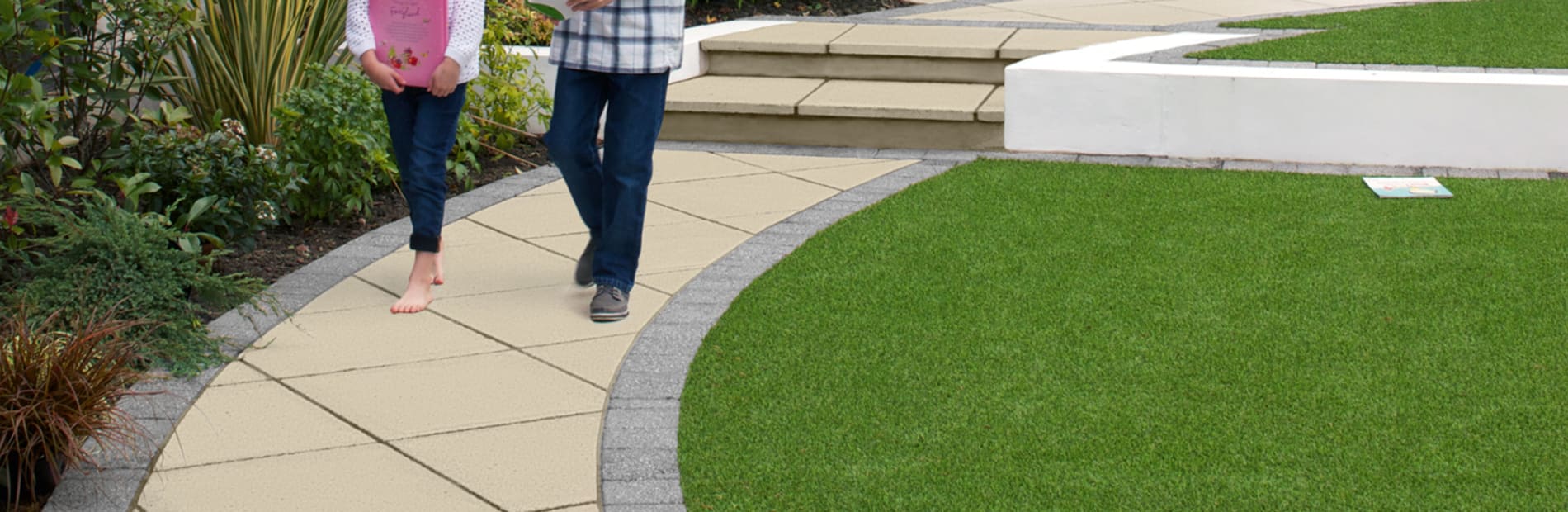 Saxon Paving Textured Paving Slabs, NonSlip Pavers & Garden Paving