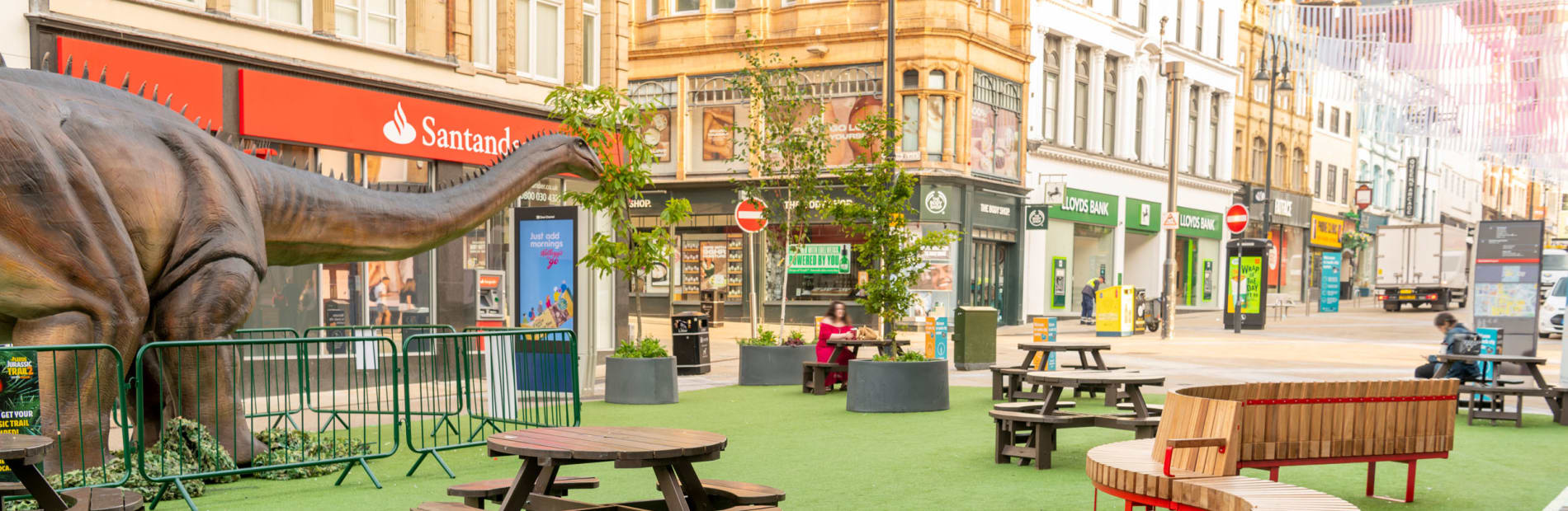 Distrikt Seating Used at Briggate in Leeds