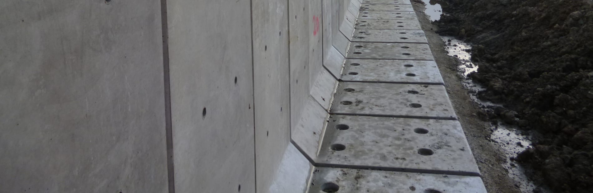 l-shape walls