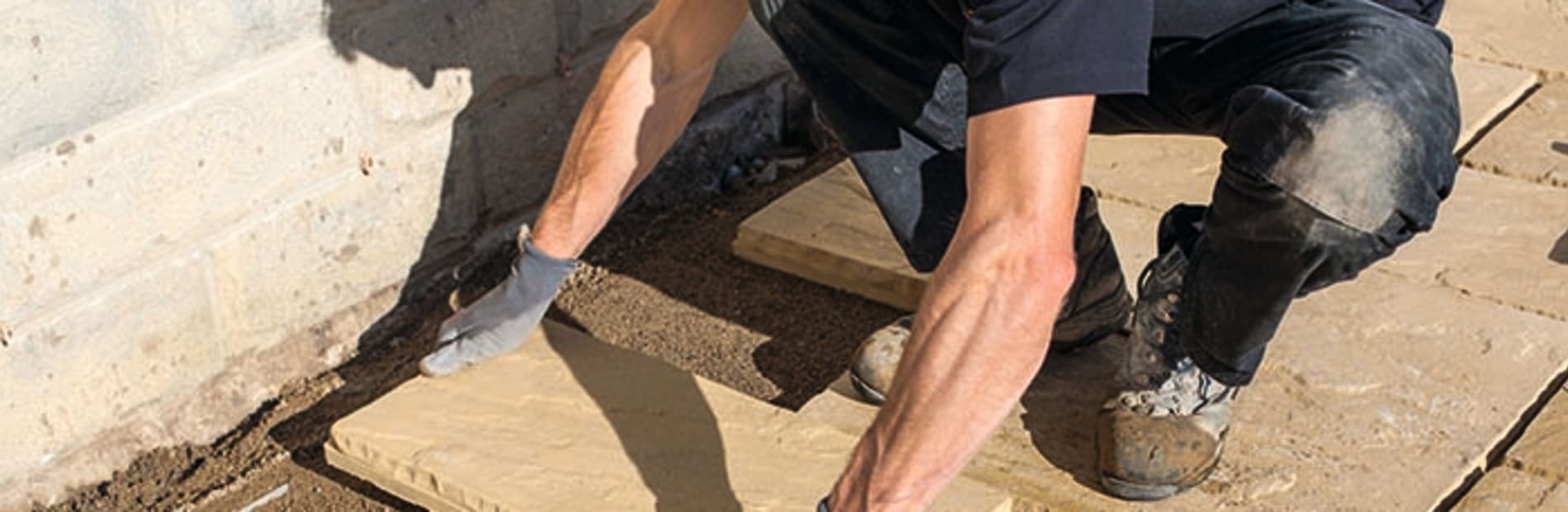 How to Lay a Patio | Laying a Patio on Sand or Soil for ...