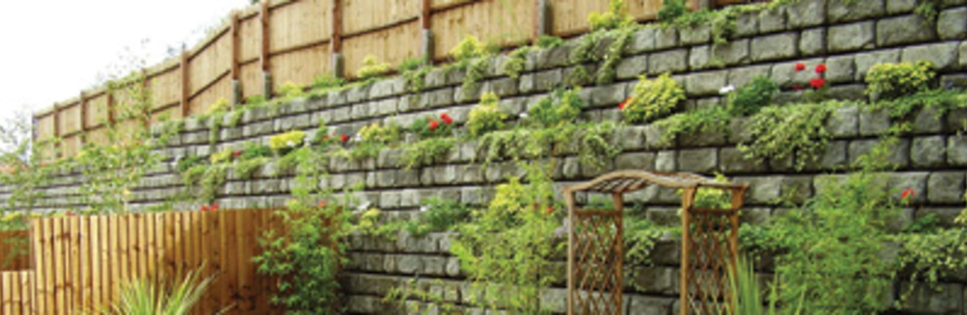 redi rock landscaping wall