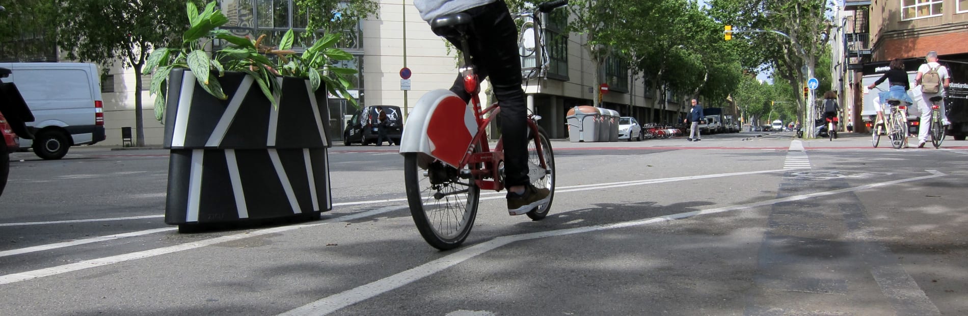 Zicla Zebra Planter - making cycling safer