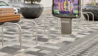 Sheffield Steel and Stainless Steel Cycle Stand