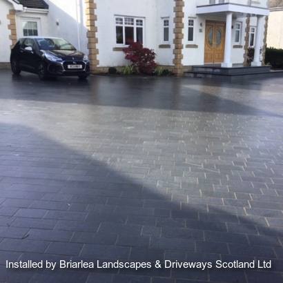 Marshalls driveway product installed by a Marshalls register member