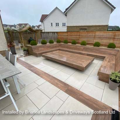 Marshalls patio product installed by a Marshalls register member